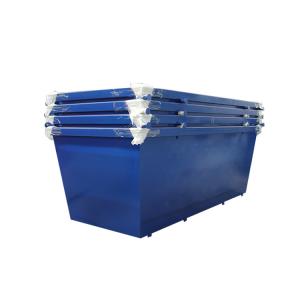 Heavy-Duty Skip Bin for Construction Waste 4-5mm Floor
