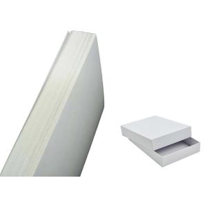Strong Stiffness and Foldable Grey Back Whiteboard Paper One side offset