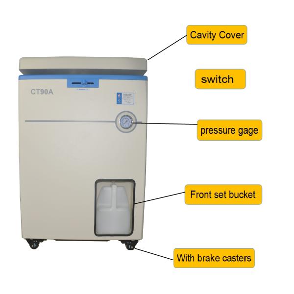 Intelligent Control Automatic Autoclave Sterilizer 400mm×530mm