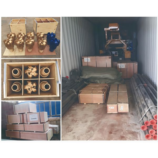 PDC Drill Bit 3 7/8 Inch 4 Blades for Mining