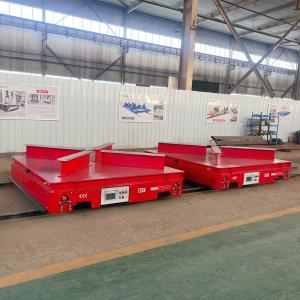 10 Tons Automated Material Handling Systems RGV Rail Transfer Cart