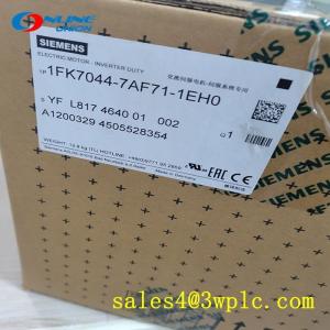 Wholesale 1FK7044-7AF71-1EH0 SIEMENS SIMOTICS S Synchronous Servo Motor from china suppliers