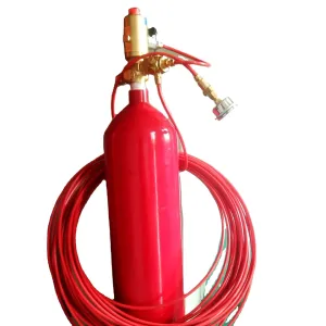 Aluminum Alloy Fire Detection Tube 20m Max. Length Of Fire Tube Storage Pressure