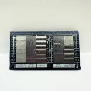 45 Super Carbon Steel Surface Roughness Comparator Contrast Specimen Block for