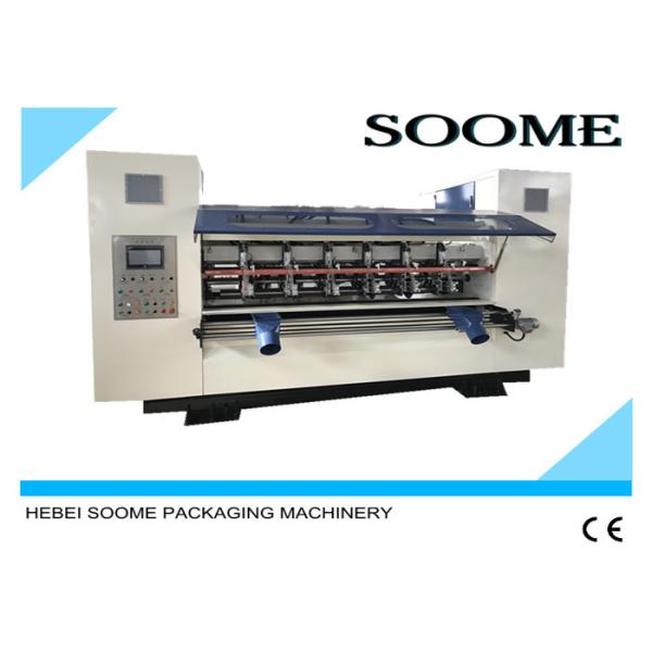Computerized Corrugated Thin Blade Slitter Scorer Machine With Three Types Of