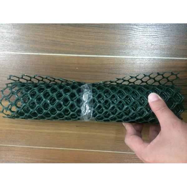 Brown Plastic Privacy Fence Netting with ANTI UV , Courtyard Gaden