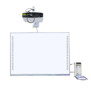 86 Inch Interactive Whiteboard Smart TV Monitors Board With Projector For School