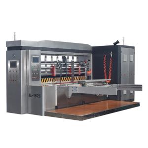 220V/380V Carton Box Flexo Printing Machine , CE Carton Printing Slotting