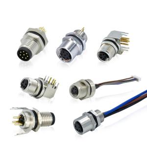 Rigoal M8 B Coding Waterproof Connector with IEC61076-2-101 Standard and Male