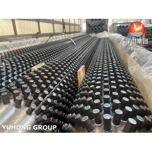 Alloy Steel Seamless Tube ASME SA213 T11, T22, T5, T9 with SS410 Studded Tube ,