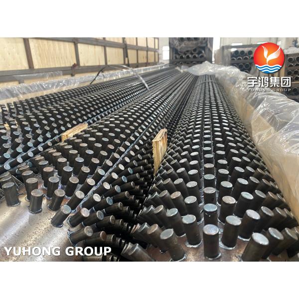 Alloy Steel Seamless Tube ASME SA213 T11, T22, T5, T9 with SS410 Studded Tube ,