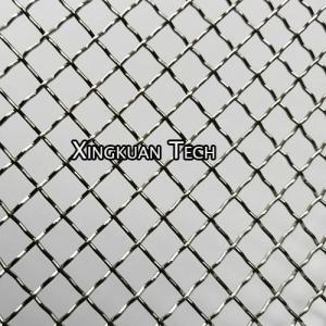 SS304 Crimped Wire Mesh 0.6mm Wire Diameter With 2mm 3mm 3.5mm Opening