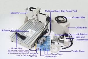 CNC PCB Router Machine Engraver Engraving Drilling With 4 Axis