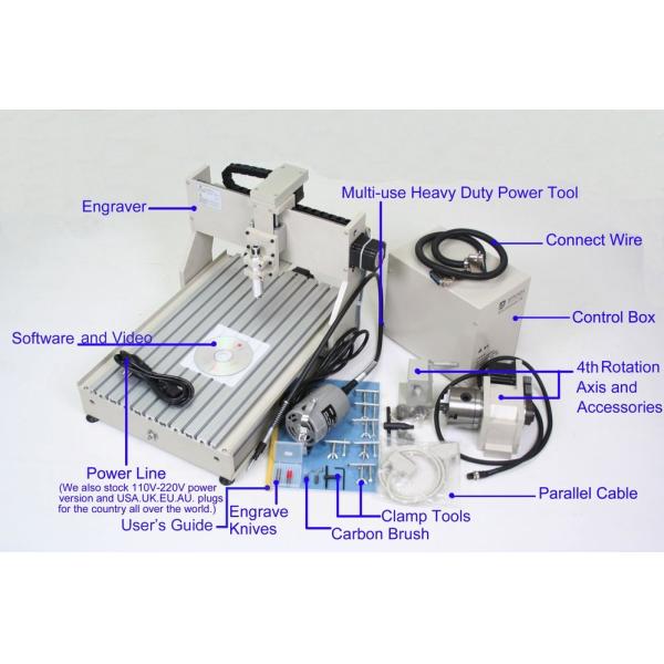 Quality CNC Router Milling Equipment Engraver Engraving Drilling With 4 Axis for sale