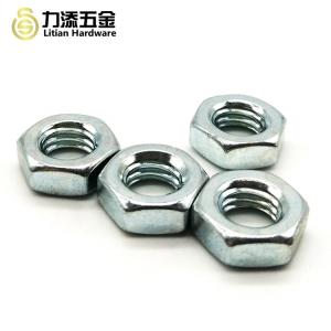 Galvanized M16 Stainless Steel Nuts , High Strength Hex Nut 8.8 Grade