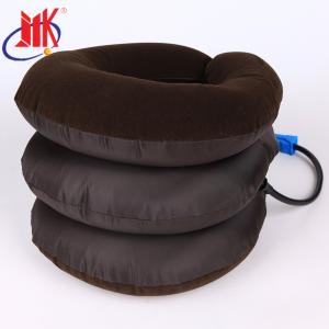 Medical Cervical Support Brace Inflatable Brown Customized Size Long - Term