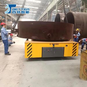 Trackless Transfer Cart for Safe and Precise Handling of Large High-Value Molds