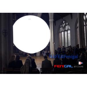 Customizable 220V LED Hanging Inflatable Lighting Balloons For Exhibition