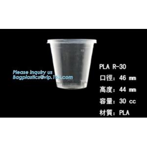 reusable plastic coffee cups made by 100% compostable materials,12oz PLA-lined