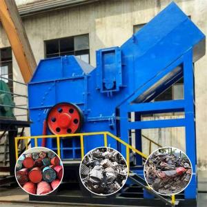 3200KG Scrap Metal Recycling with Car Body Cans Shredding Machine Hammer Mill