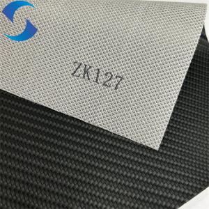 Abrasion Resistant PVC Artificial Leather Embossed Fabric For Durable And