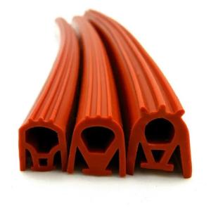 Customized Silicone Rubber Seal Strip for High Temperature Applications -40-300