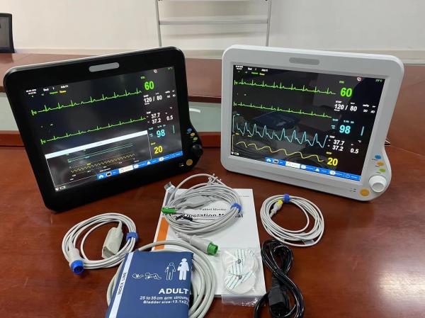 Quality Modular Portable Multi Parameter Patient Monitor With ECG SPO2 NIBP for sale