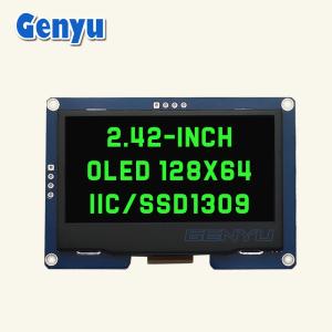 2.42 Inch OLED Display Module LCM 4 PIN IIC I2C SSD1309 Driver 128x64 Dots in
