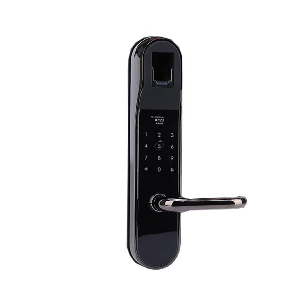 Bilateral Optical Finger Vein Recognition Smart Door Lock Aluminum Alloy