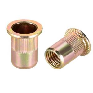 M10 M12 steel Grade 10.9 12.9 Knurled Body Open End Reduced Flat Small Head