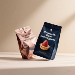 ​Leak-Proof 8-Side Stand-Up Pouch With Easy-Tear Notch For Industrial Packaging