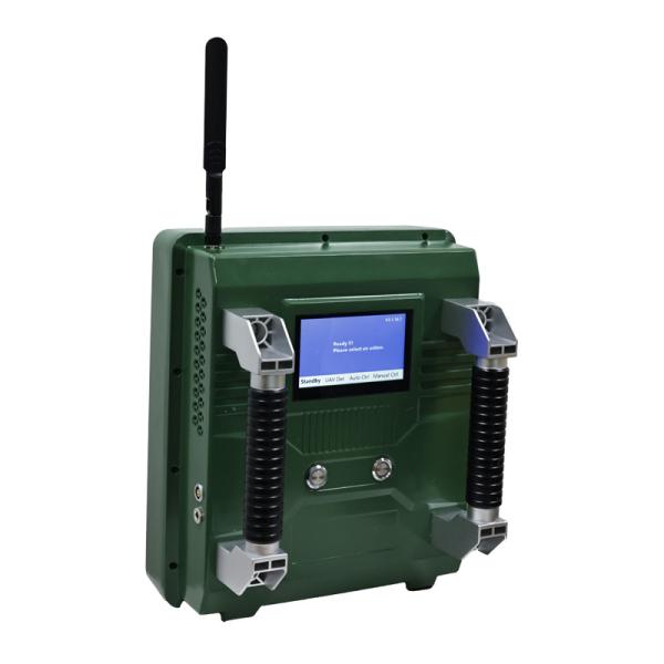 Portable Drone Jamming Countermeasure And Detection System 500 To 2000 Meters Handheld 2-in-1 Anti Drone Shield