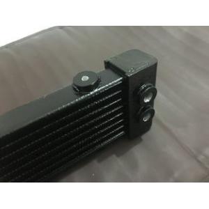 custom auminum multi tube heat exchanger for high performance motorcycle oil
