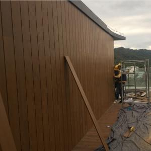 Projects Solid Wood Grain Fireproof Moso Bamboo Decking Boards