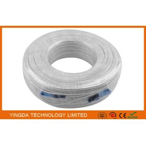 Wholesale White Fibre Optic Patch Leads With FIC Fast Connector SC Simplex SM 200M IL from china suppliers