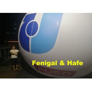 China Eye Catching Moon 1000W LED Helium Balloon Lights For Flying Sky on sale