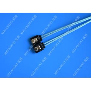 Computer SATA 3 6Gb SATA Data Cable , Short Internal SATA Cable 7 Pin 450mm