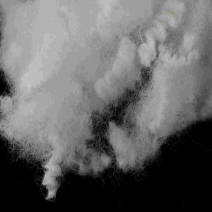 siliconized Flame Retardant Polyester Fiber Nontoxic Quilt Filling Material