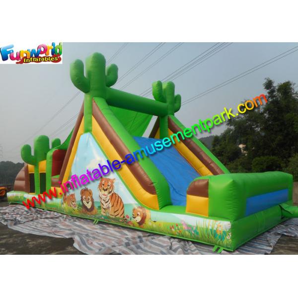 Outdoor inflatable assault course , backyard obstacle course inflatable