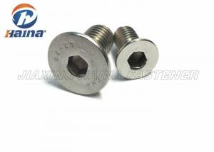 China DIN7991 Stainless Steel 304 316 hex socket flat head machine Screws on sale