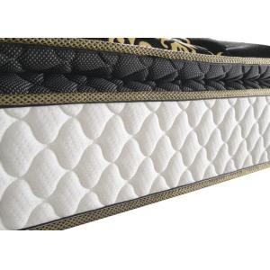 Hotel Usage Vacuum Compressed Mattress With Golden Color Knitted Fabric