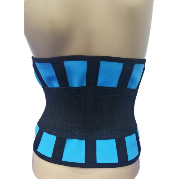 Quality Adjustable Neoprene Back Brace With Double Pull Strap for sale