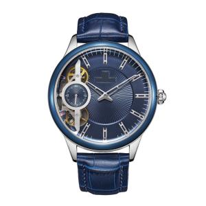 Japanese Movement Men'S 46mm Alloy Quartz Watch Hollowed Out