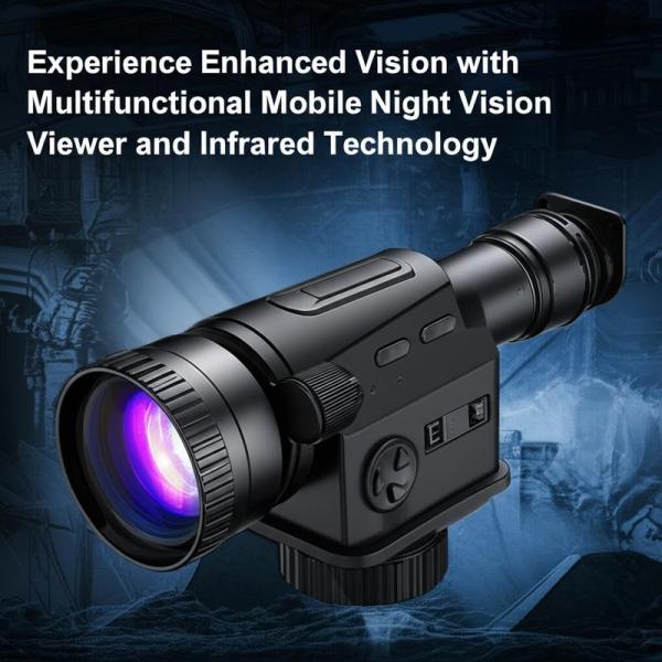 Experience Enhanced Vision with Multifunctional Mobile Night Vision Viewer and