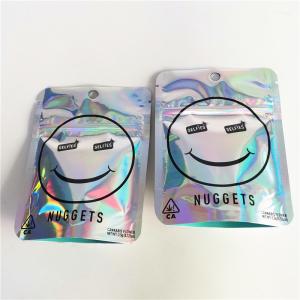 3.5g Cbd Herbal Incense Packaging Matte Glossy 12C VMPET Cbd Zipper Bag