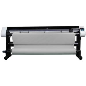 Continuous Inkjet Printing Plotter with Optional Printing Resolution and Cutting