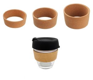 Wholesale Natural Cork Band Replacement Brew Cork Glass Coffee Cup Sleeve Band from china suppliers