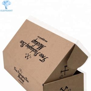 80g- 400g Coated Paper Corrugated Shipping Boxes Matt Varnish Flat Pack