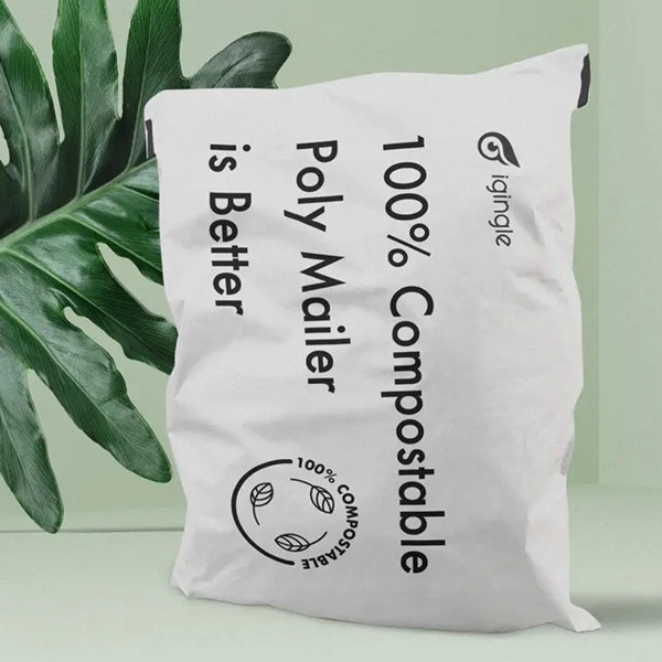 Biodegradable Compostable Printable Mailer Bags Lightweight Eco Friendly Packaging
