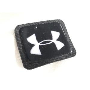 Eco - Friendly 3D Rubber Patches Sofe Rubber Tags Labels On Woven Patch